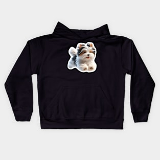 Biewer Terrier Kids Hoodie